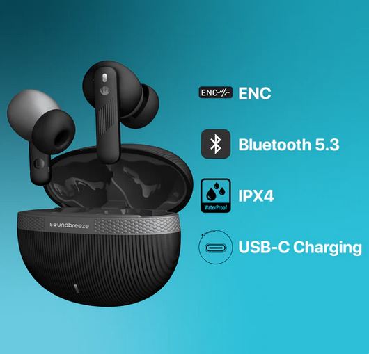 Soundbreeze Maximus - ENC Earbuds