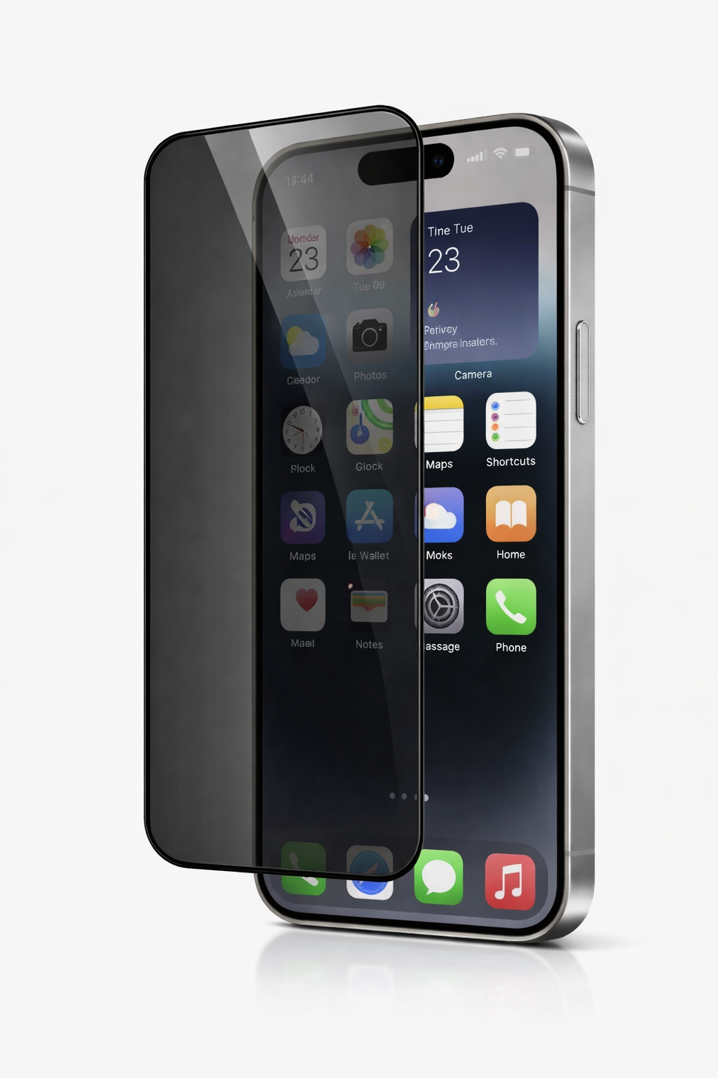 iPhone 15 Pro Tempered Glass Screen Protector