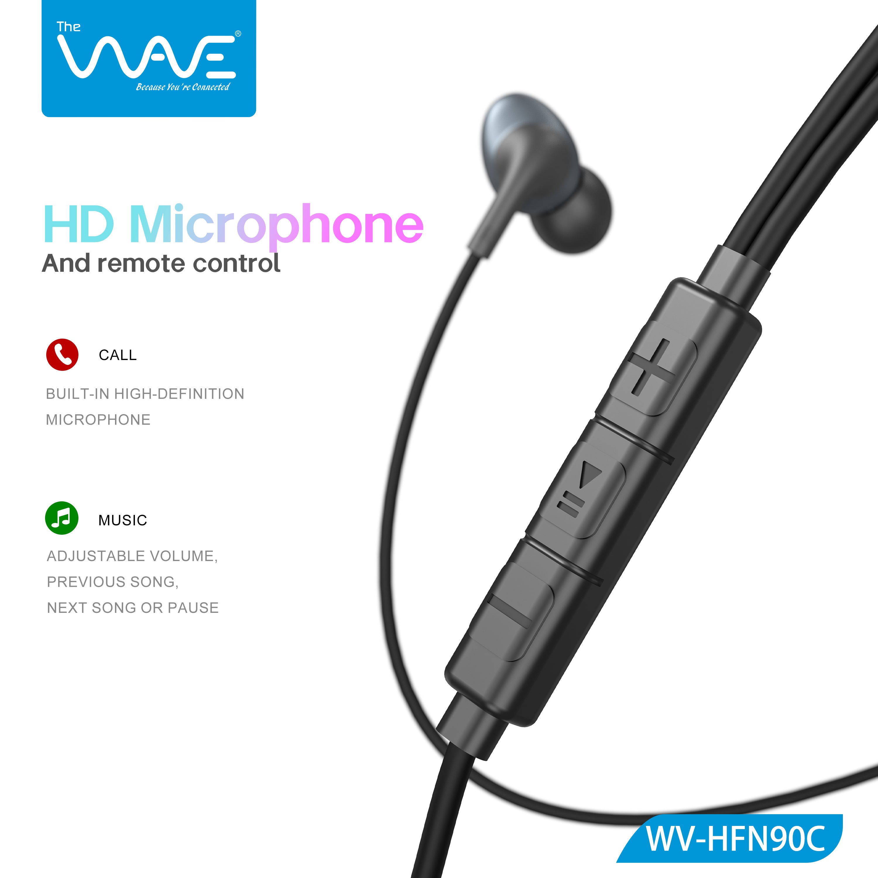 Wave Earphone Type-C HFN90C
