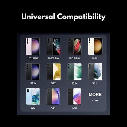 45W Super Fast Charger for Samsung Galaxy Charger Head with 1M Charging Cable