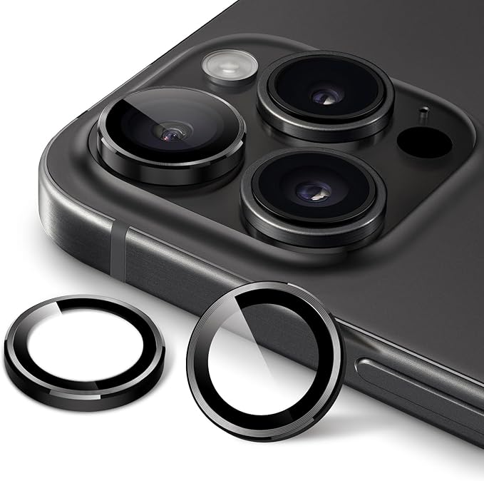 Camera Lens Protector for iPhone 15 Pro and Pro Max