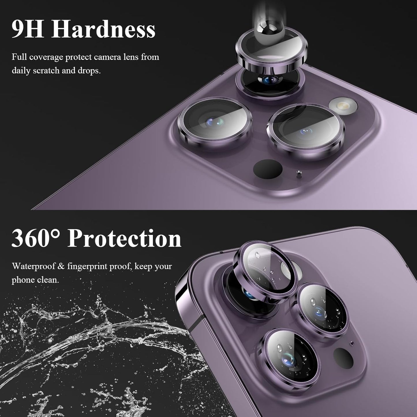 Camera Lens Protector for iPhone 14 Pro and Pro Max