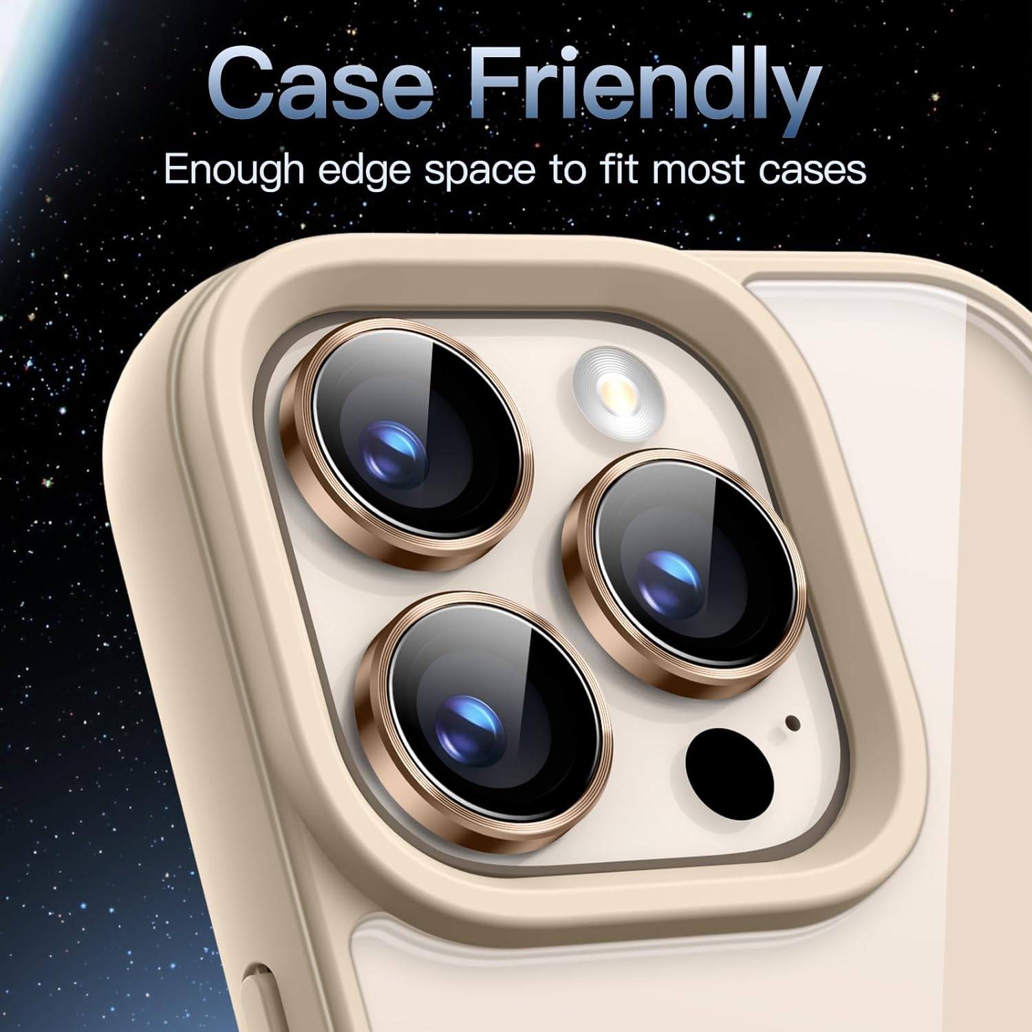 Camera Lens Protector for iPhone 16 Pro and Pro Max