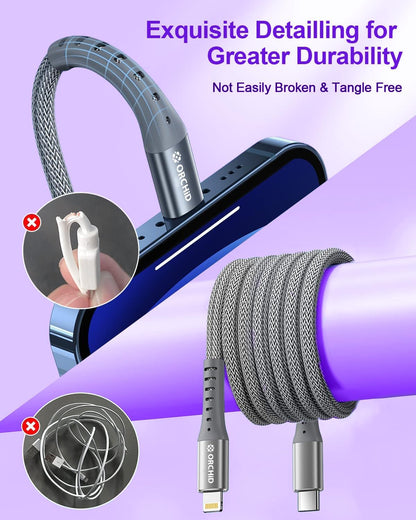 ORCHiD OD-025CL Type-C to Lightning 27W Super-Fast Charging Data Cable - 1 Meter