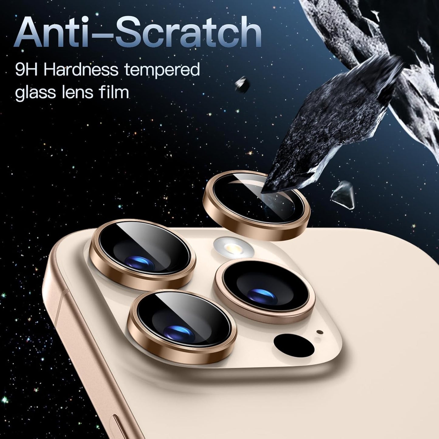 Camera Lens Protector for iPhone 16 Pro and Pro Max