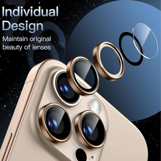 Camera Lens Protector for iPhone 16 Pro and Pro Max