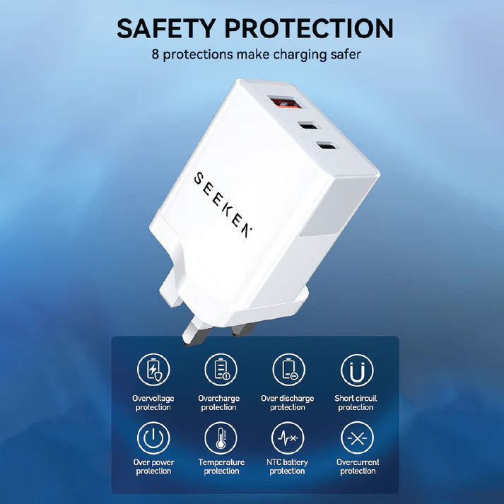 40W Fast Travel Charger - Magneto Trio