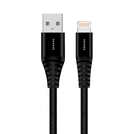 كابل شحن Powerflex 30 واط USB-A إلى Lightning مضفر 