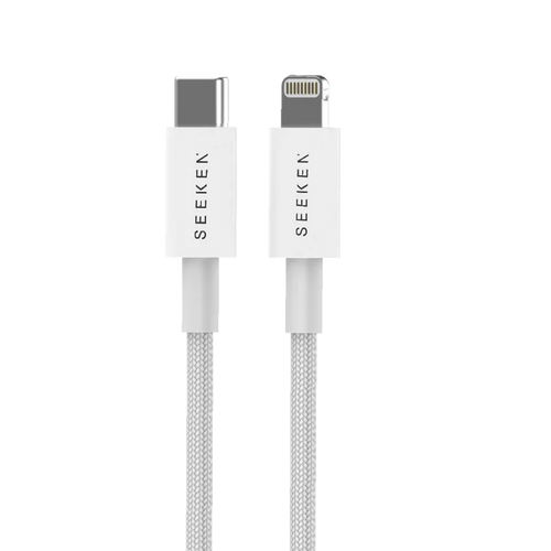 30W USB-C to Lightning Braided Fast Charging Cable (1 meter)