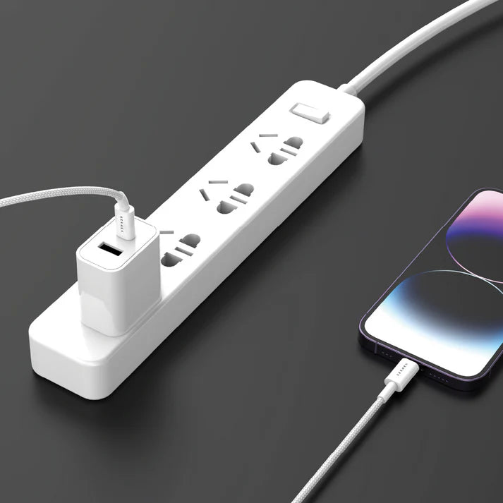 30W USB-C to Lightning Braided Fast Charging Cable (1 meter)