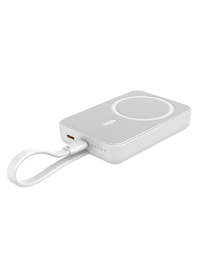 MagPower 10000mAh Power bank with inbuilt USB-C cable