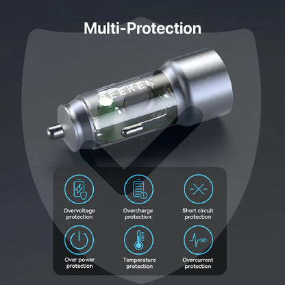 DualBolt 45W Dual Port Rapid Car Charger