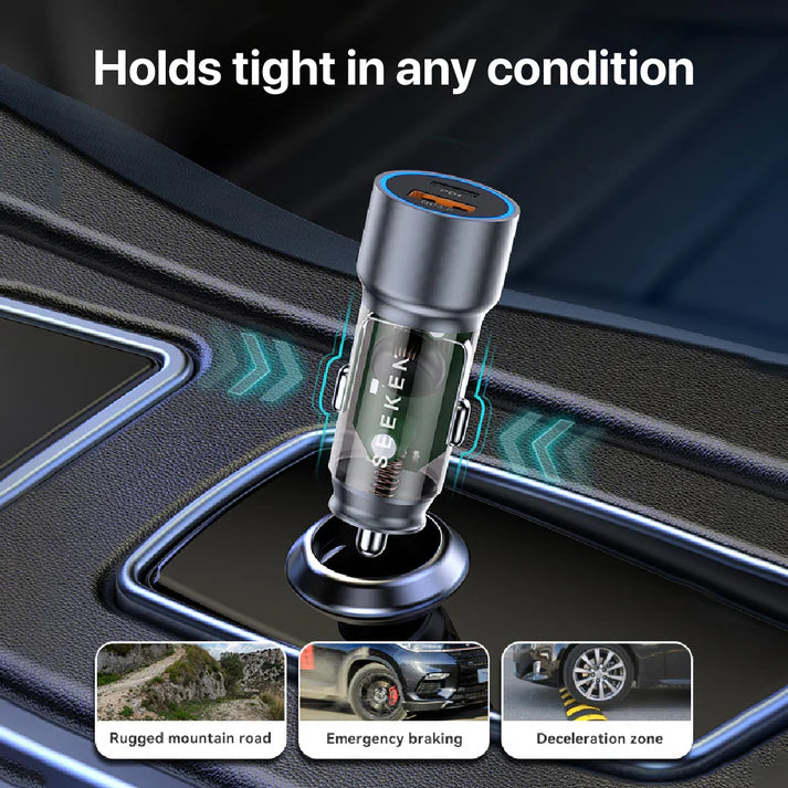 DualBolt 45W Dual Port Rapid Car Charger