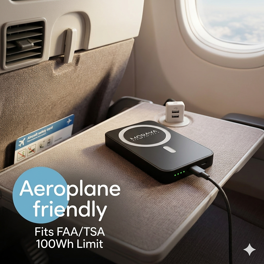 MORAYA CELL-01 10,000+ Magnetic Wireless Power Bank