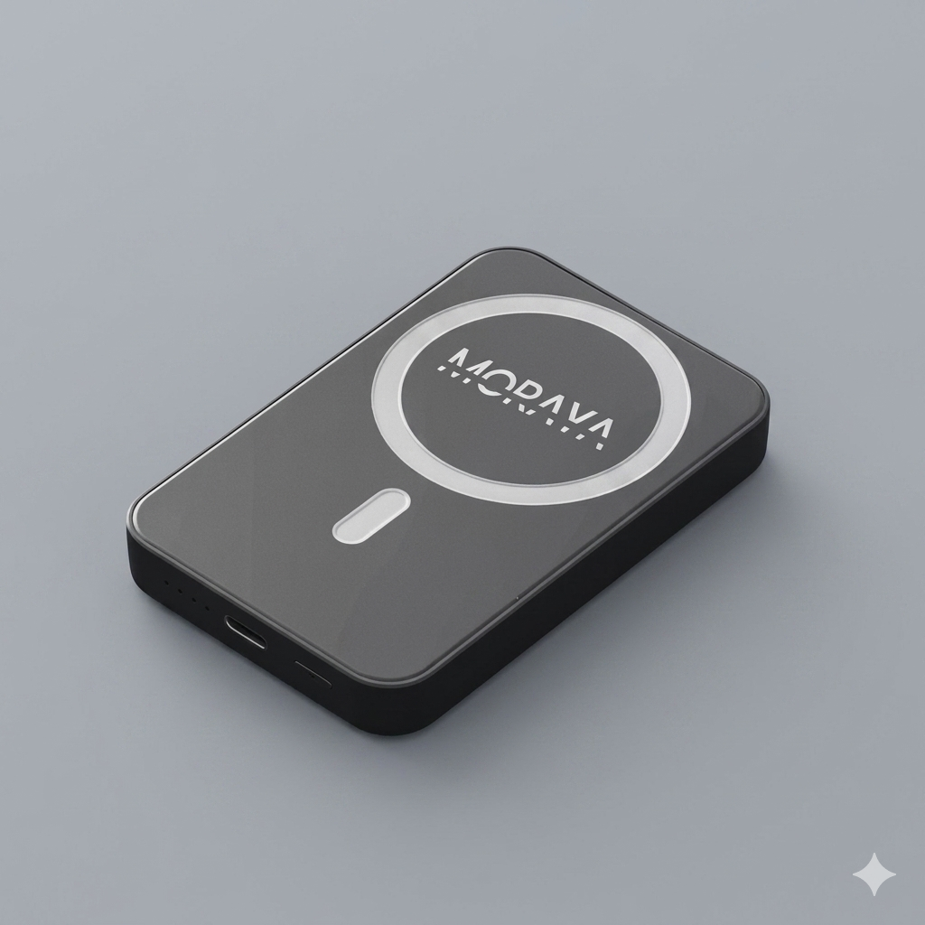 MORAYA CELL-01 10,000+ Magnetic Wireless Power Bank