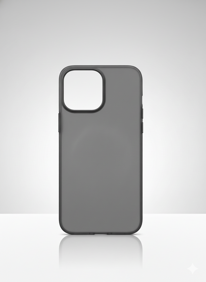 جراب هاتف شفاف صلب غير لامع فائق النحافة لهاتف iPhone 15 Pro Max، غطاء نحيف مقاوم للصدمات