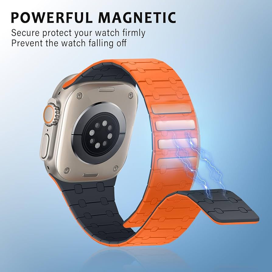 UNIPHA MAGNETIC SILICON STRAP FOR APPLE WATCH