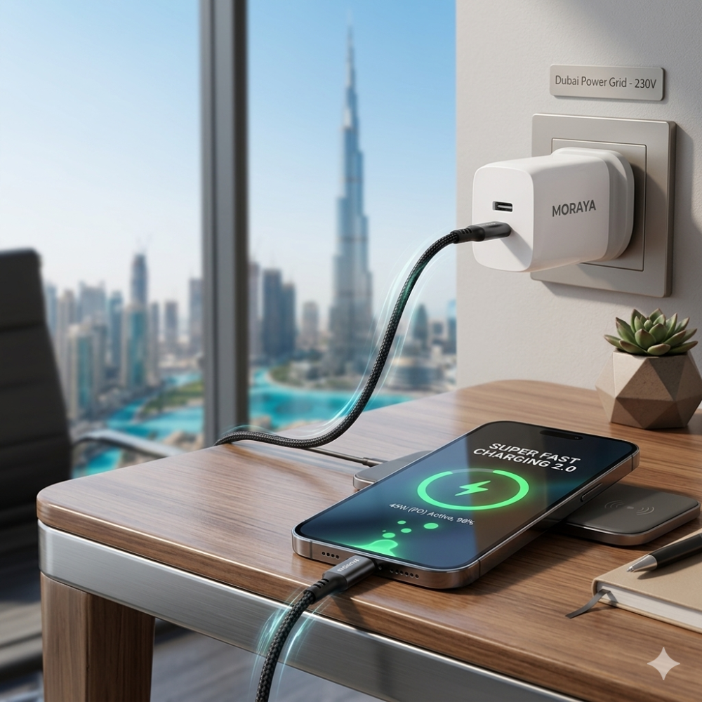 MORAYA CORE-01 65W GaN Fast Charging Adapter