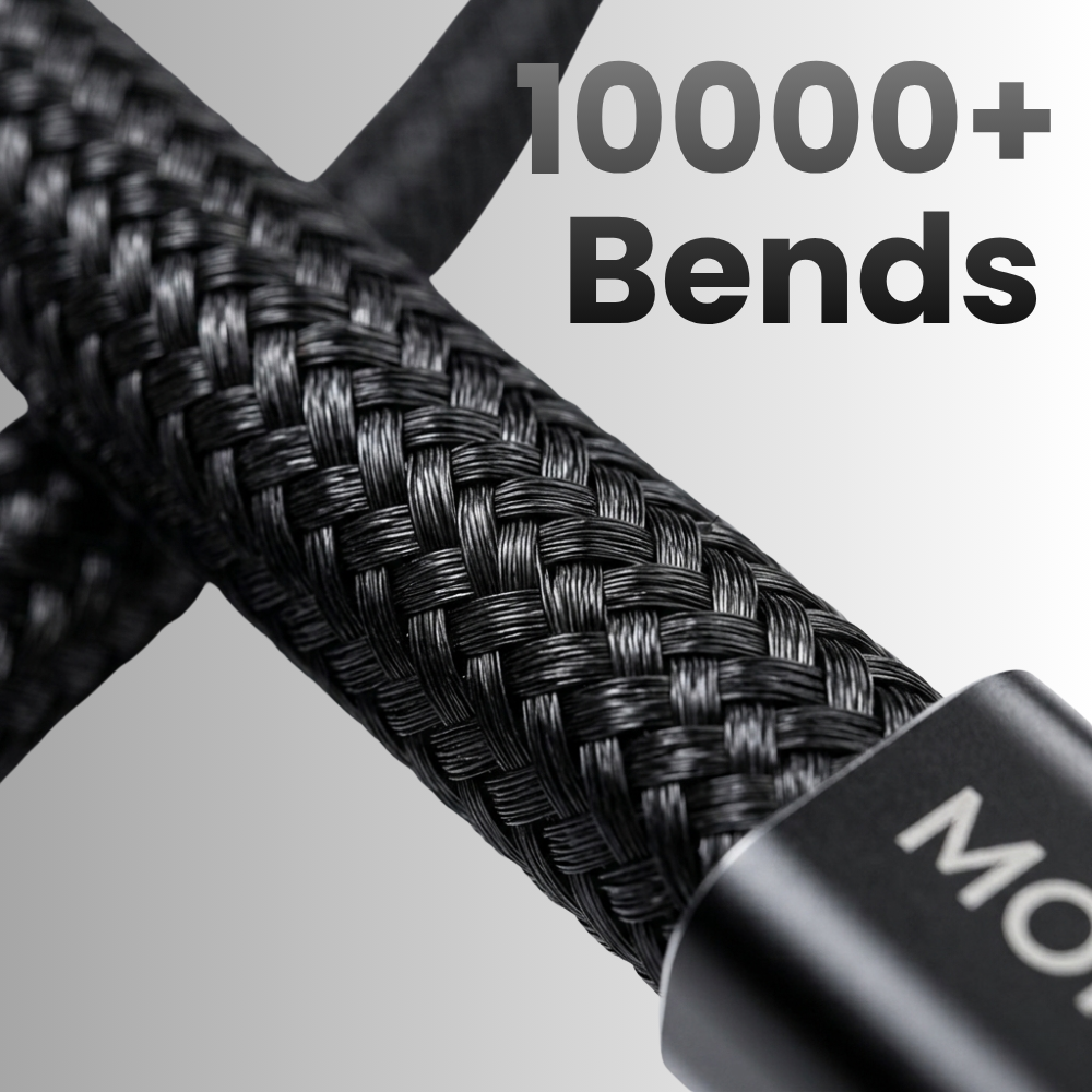 MORAYA VECTOR-02 Lightning Charging Cable, 1M Braided
