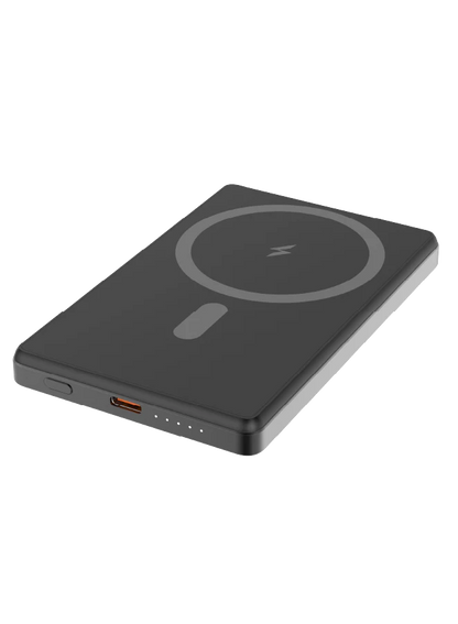 باور بانك ماج باور سليم من الألومنيوم بسعة 5000 مللي أمبير في الساعة