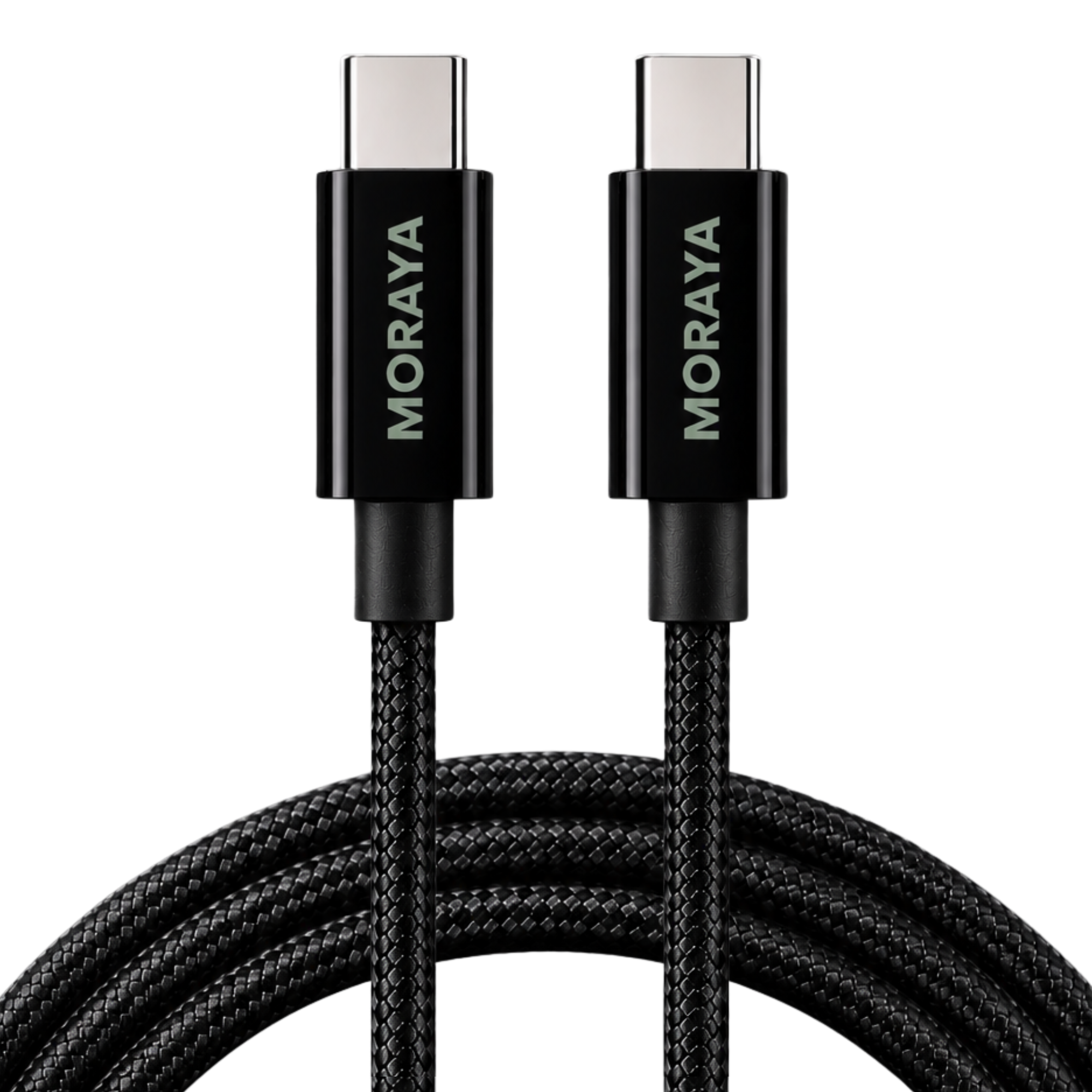 MORAYA VECTOR -01 USB-C to USB-C Charging Cable 60W, 1M Braided