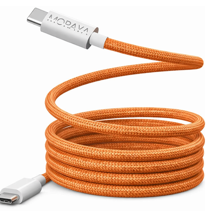 MORAYA Super Fast Braided Type-C to Type-C Cable – 1 Meter