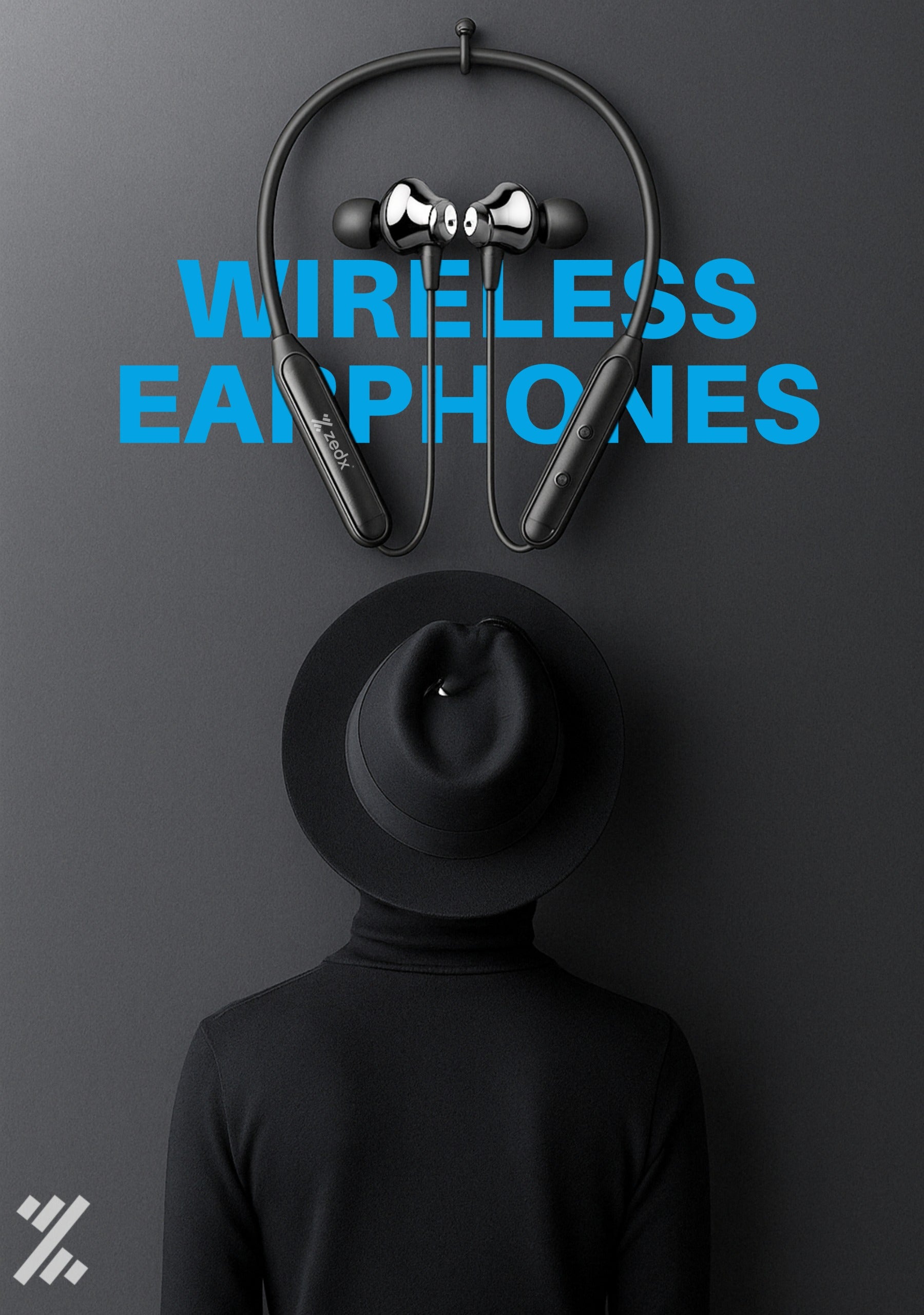 ZEDX ZEEBAND Wireless Earphones – ZB24 | Sports Bluetooth Headphones with Long Battery Life