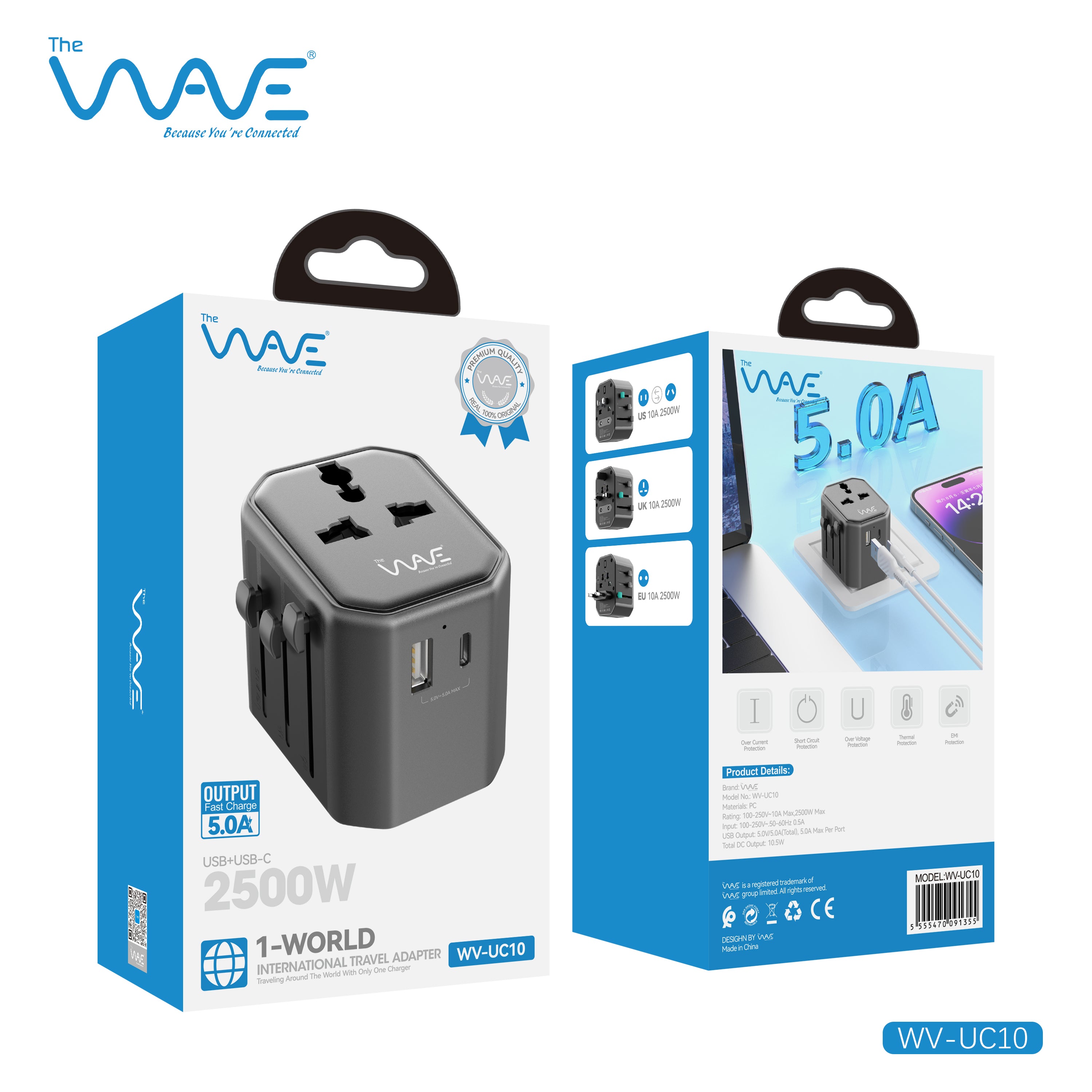 Wave International Adaptor UC10