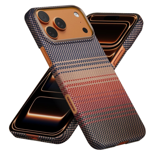 KVZV iPhone 17 Pro Max Woven Textured Case