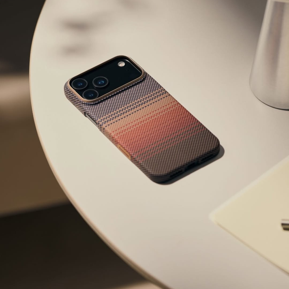 KVZV iPhone 17 Pro Max Woven Textured Case